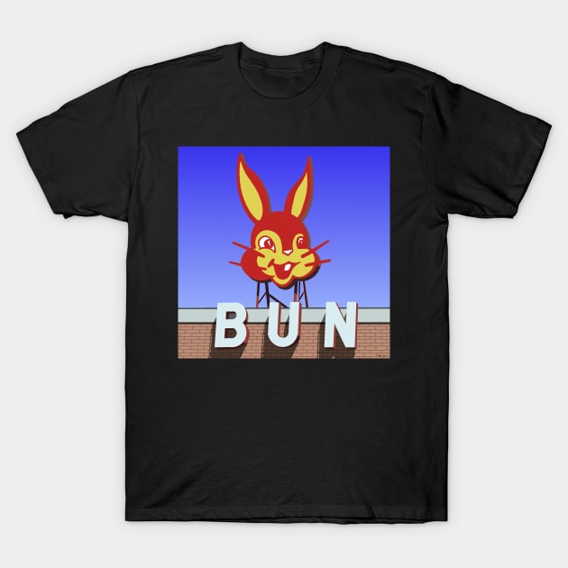 Bun sign, basic version T-Shirt by Zippy's House of Mystery